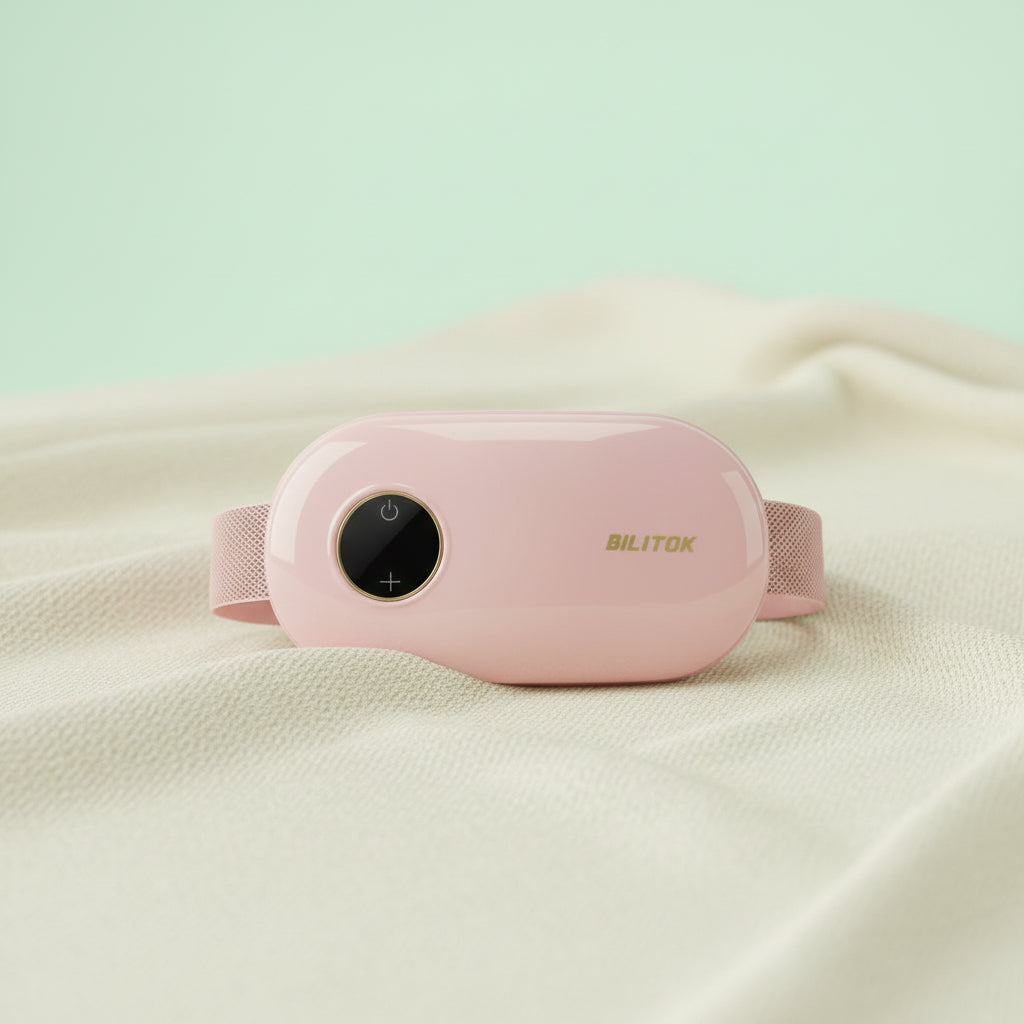 Pink Period Pain Relief Heating Pad